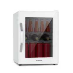 Beersafe M Quartz Kühlschrank 33 Liter 2 Böden Panoramaglastür