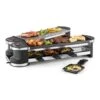 Tenderloin 50/50 Raclette-Grill 1200W 8 Personen Naturstein & Grill