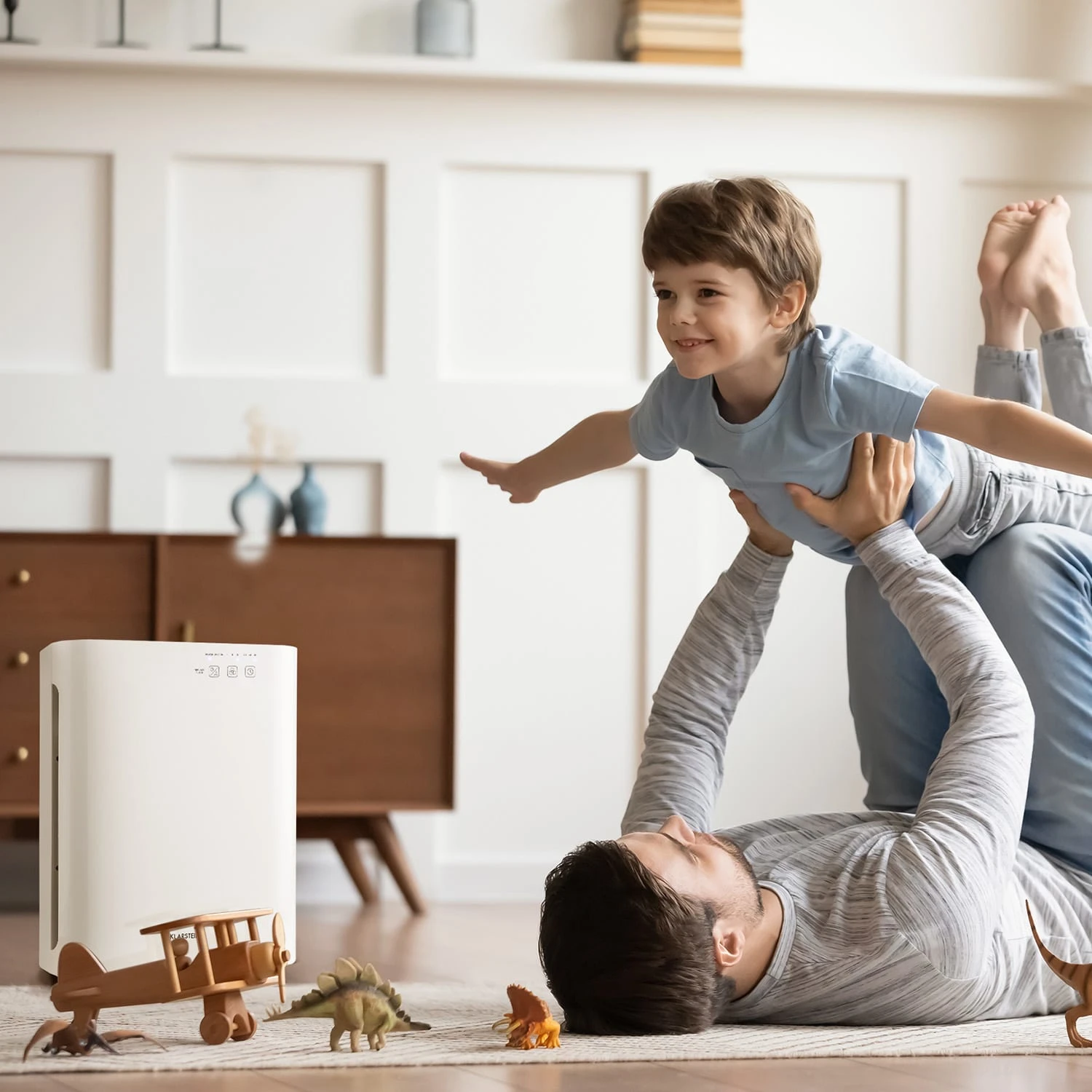 Vita Pure 2G 5-in-1 Luftreiniger HEPA-13 50 M² 30 Db 55 W UV-C Touch – Bild 2