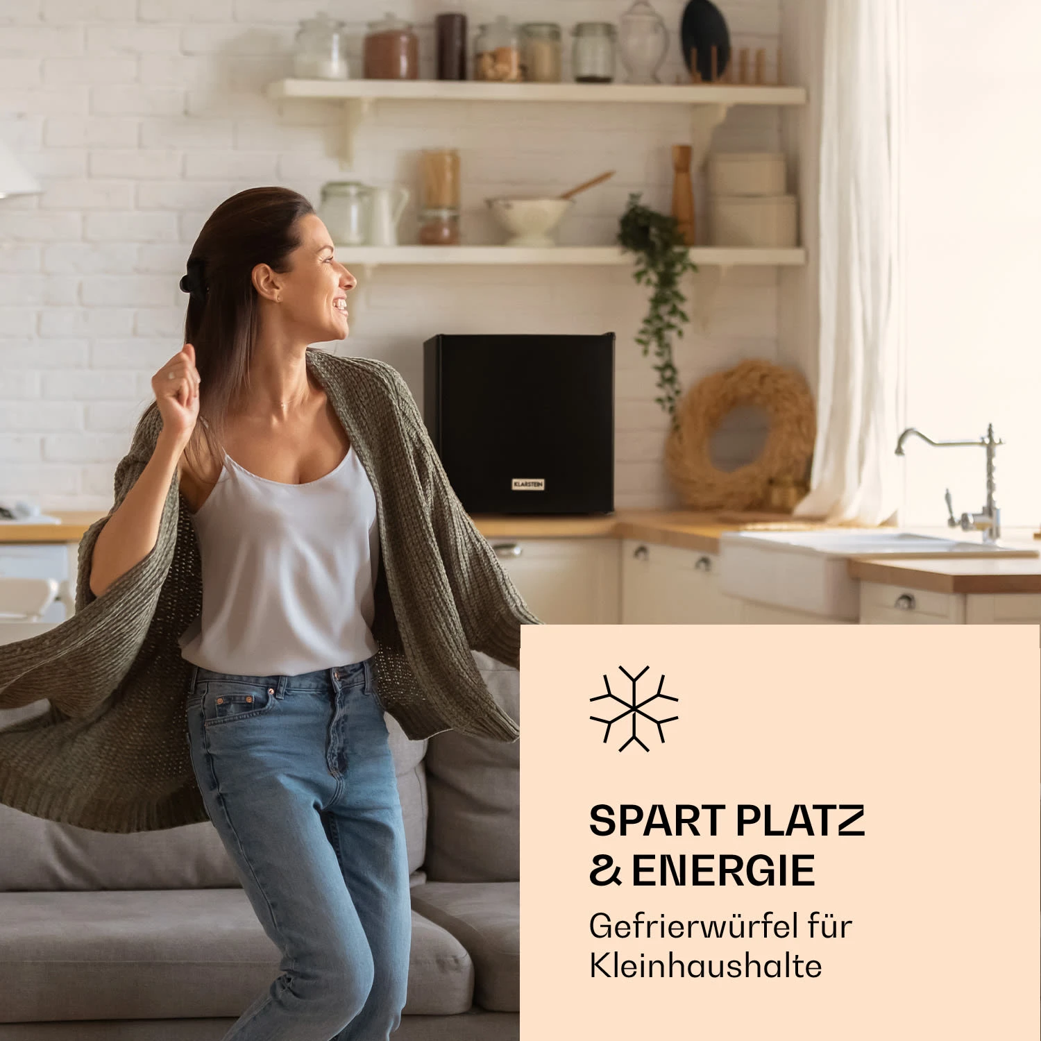 Garfield Gefrierschrank Gefrierwürfel 4-Sterne 35 L 65 W 2 Etagen – Bild 2