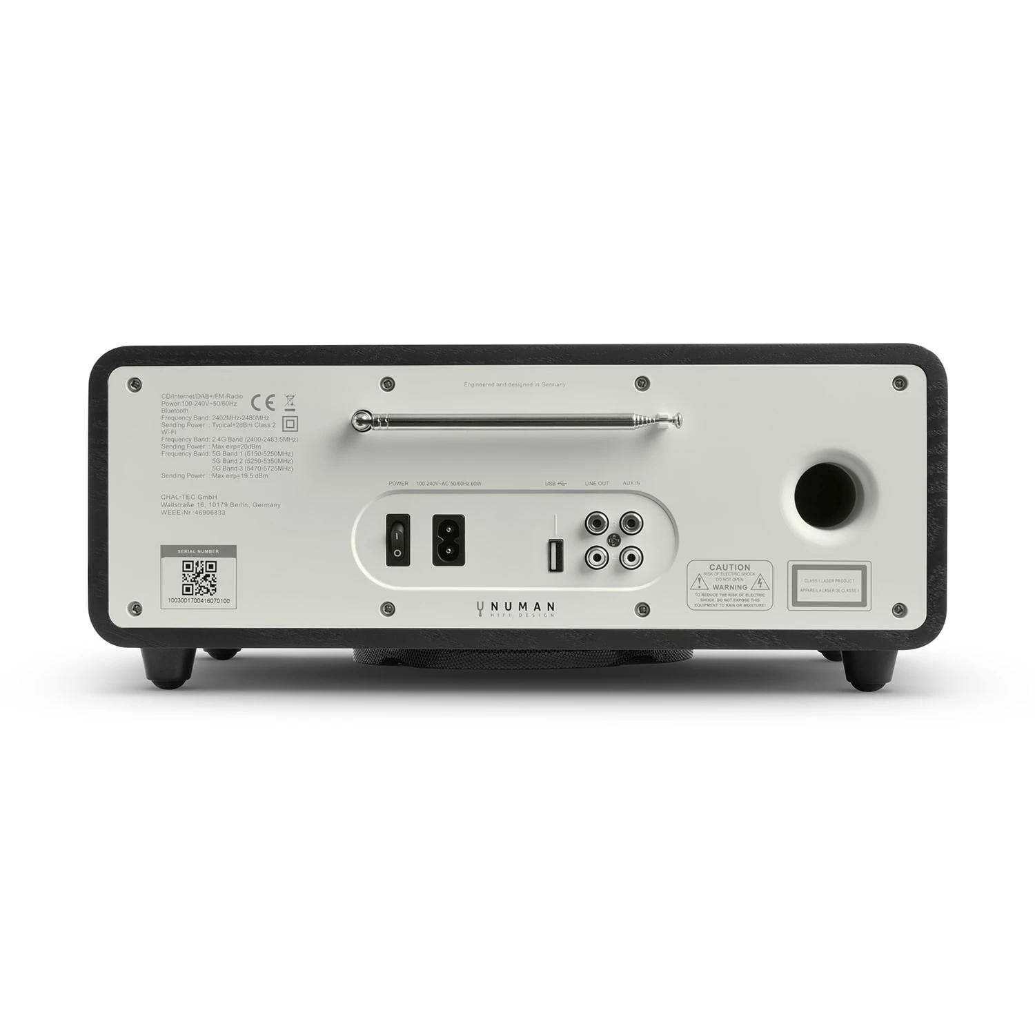 Two – 2.1 Internet-Radio CD-Player 30 W USB BT Spotify DAB+ App – Bild 4