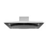 Secret Service Deckenhaube Dunstabzugshaube 220W Touch Glas LED
