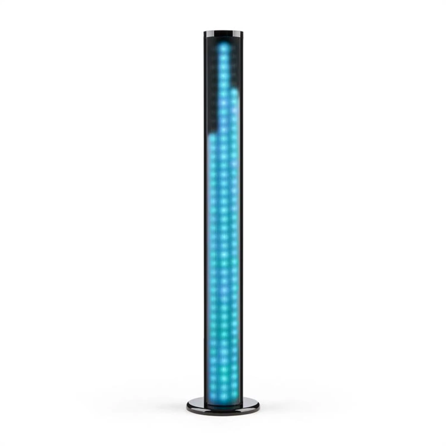 Light Up Tower Speaker Turmlautsprecher 2 X 7 W RMS BT LED USB UKW – Bild 3