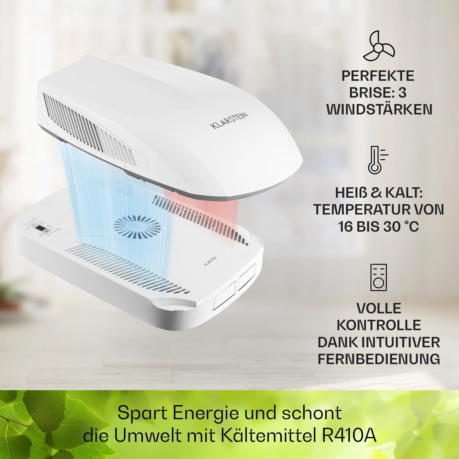 Klimamobil Wohnwagen-Klimaanlage RV-Air-Conditioner Heizung 16-30 °C – Bild 2