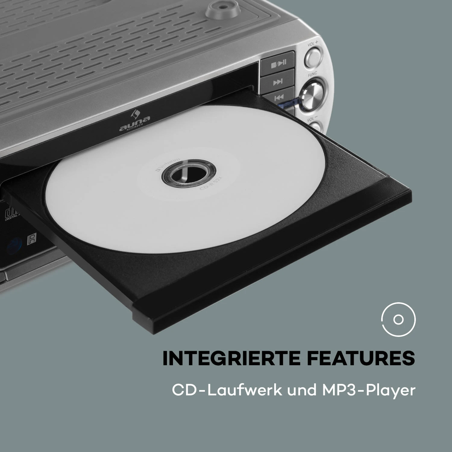 KR-500 CD Küchenradio, Internetradio, Integriertes WiFi, CD/Mp3-Player – Bild 5