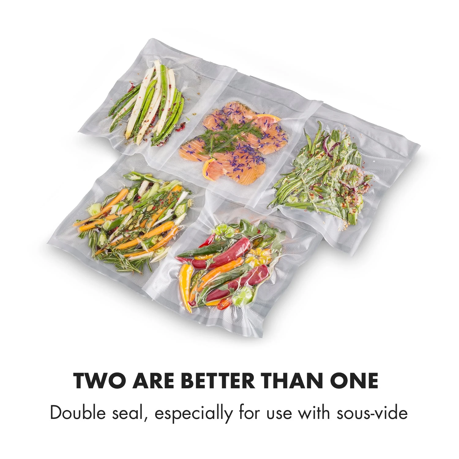 FoodLocker Slim Vakuumierer 130W Doppelte Schweißnaht – Bild 7