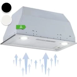 Paolo Dunstabzugshaube Einbau 52,5 Cm EEK: A 593 M³/h LED Touch