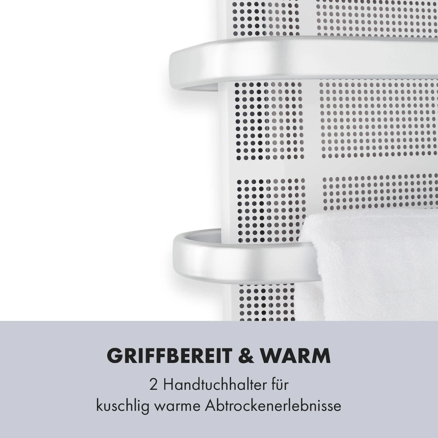 Hot Spot Wave Heizpanel 51x80cm 20m² 1000W Stufenlos IP24 Aluminium – Bild 6