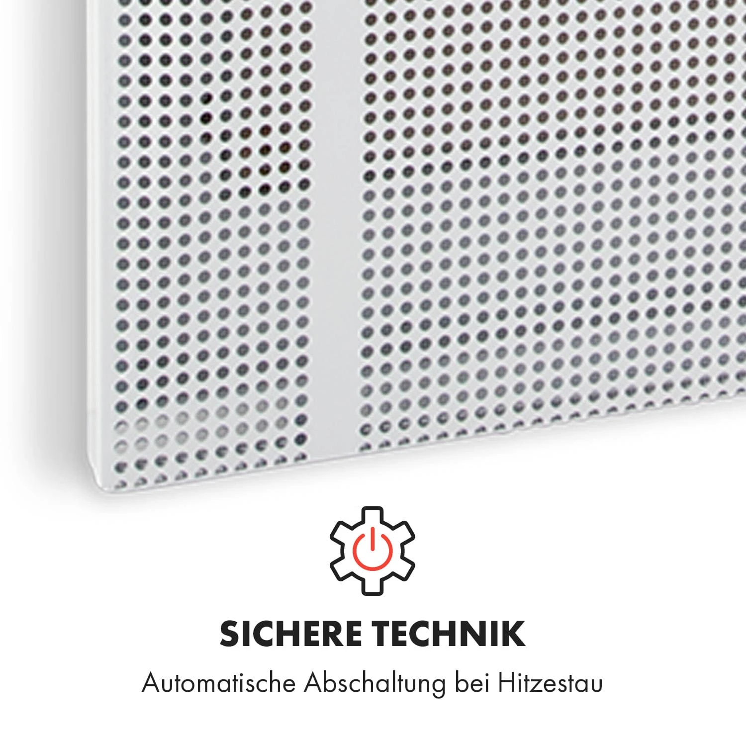 Hot Spot Wave Heizpanel 51x80cm 20m² 1000W Stufenlos IP24 Aluminium – Bild 9