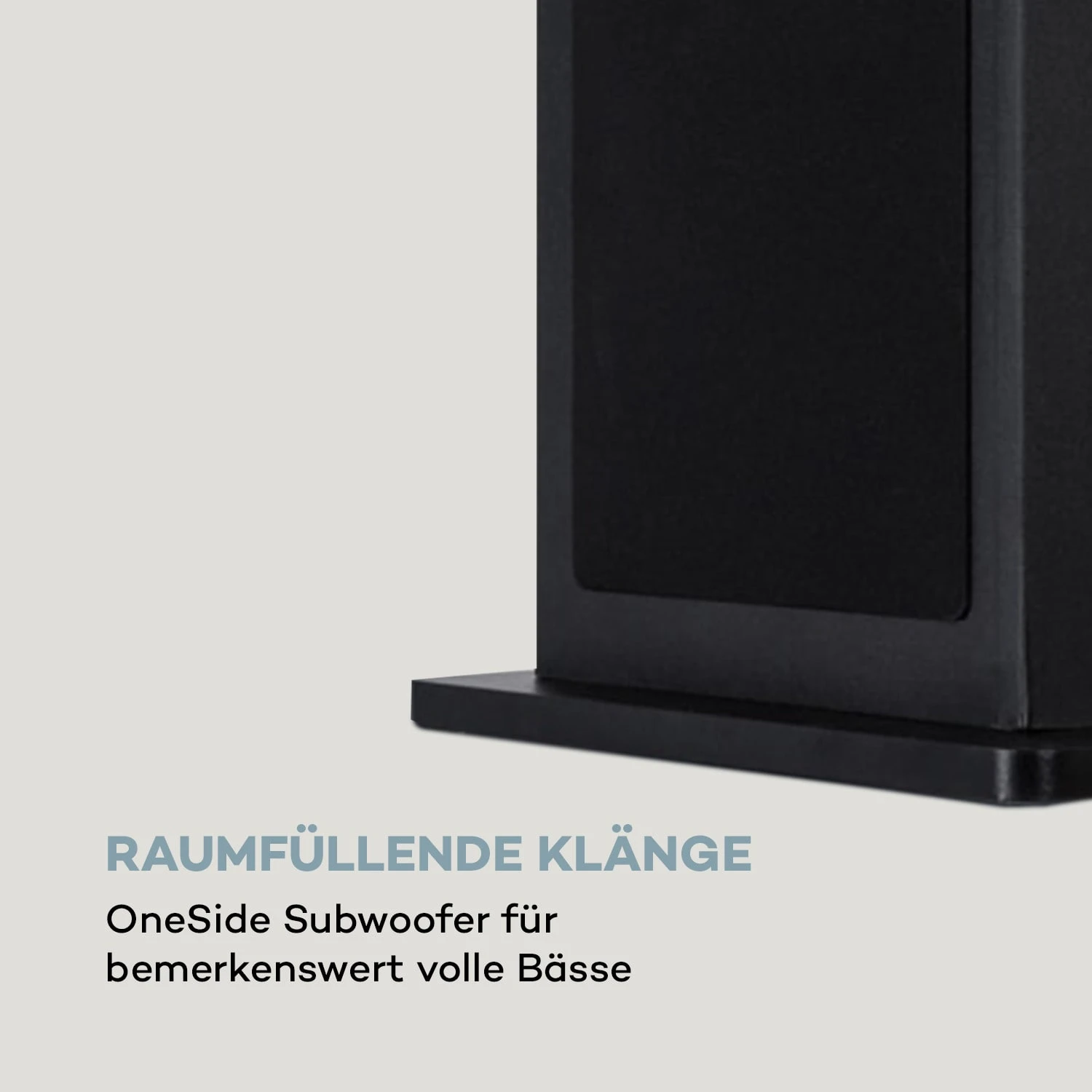 Karaboom 100 Sing Karaoketurm 120W Max. CD-Player 2 Mikrofone Wireless – Bild 6