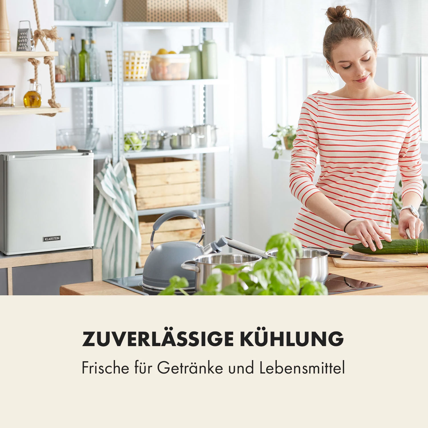 Secret Cool Mini-Kühlschrank Mini-Bar 13l 22dB 2 Etagen – Bild 2