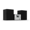 Streamo Stereoanlage Mit Internetradio WLAN DAB+ UKW CD-Player BT Silber