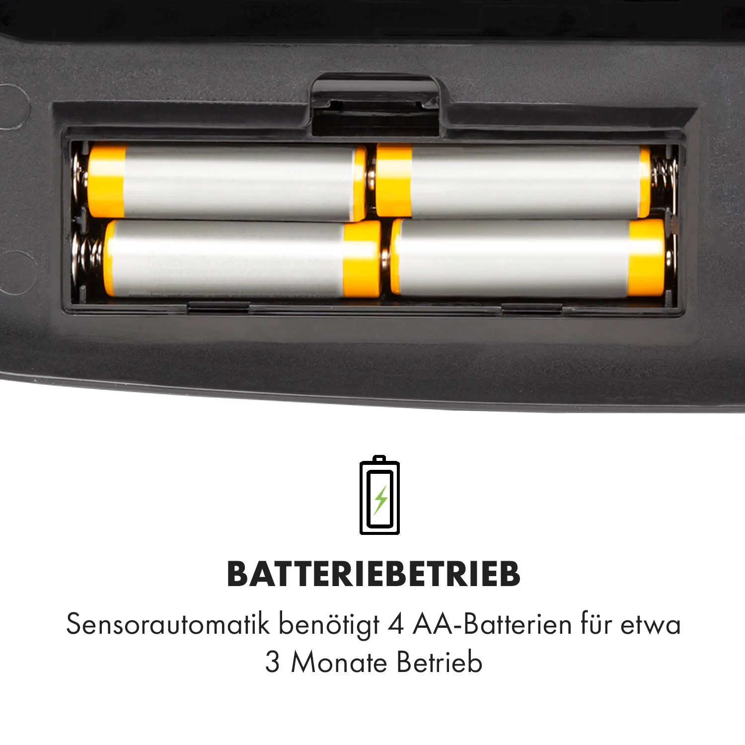 Cleansmann Mülleimer Sensor 30 Liter Für Müllbeutel ABS Edelstahl – Bild 7