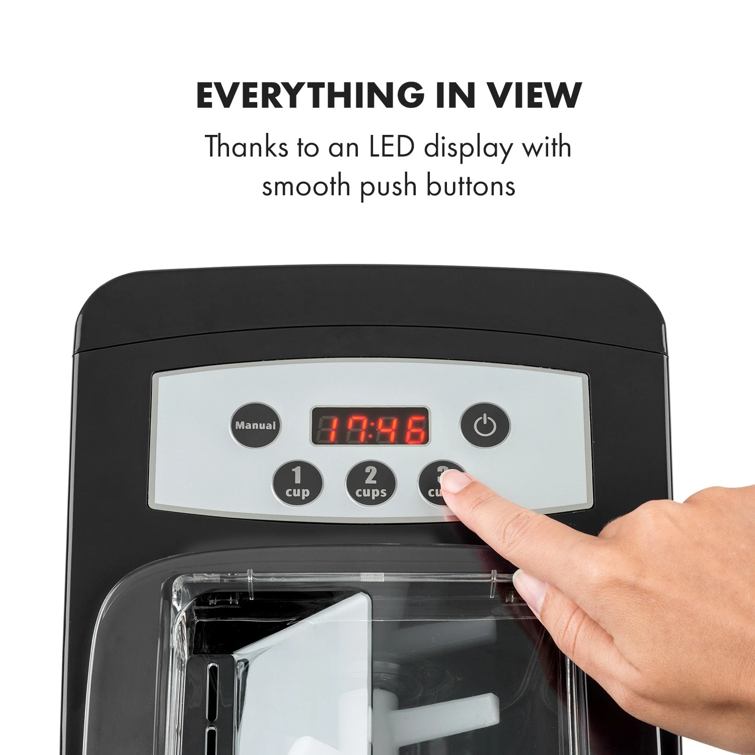 Pastamania Nudelmaschine 260W 7 Aufsätze 500 G 60 DB LED – Bild 4