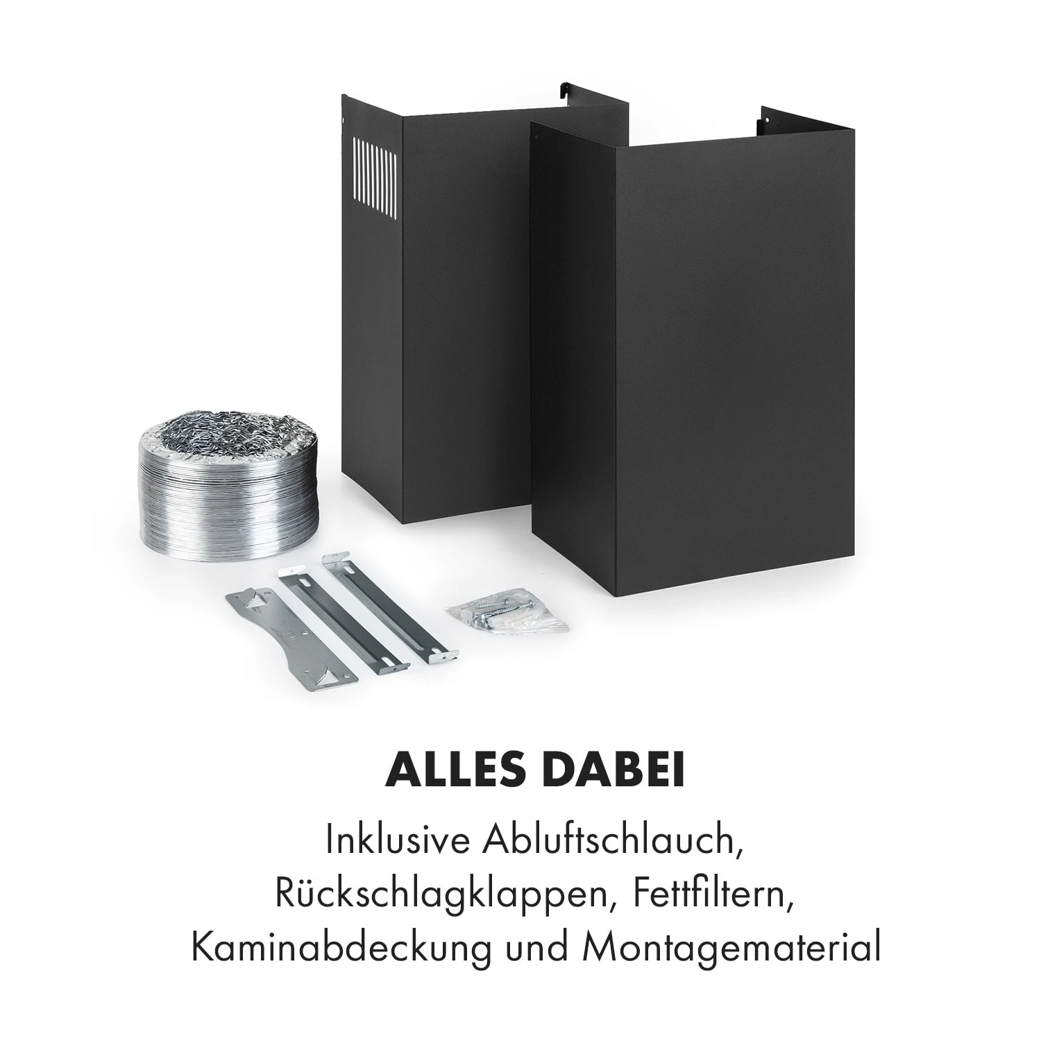 Antonia Dunstabzugshaube Kopffrei 60cm 350m³/h Touch-Bedienfeld Glas – Bild 9