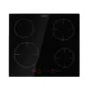 Virtuosa EcoAdapt Induktionskochfeld 4 Zonen 7200W Glas Schwarz