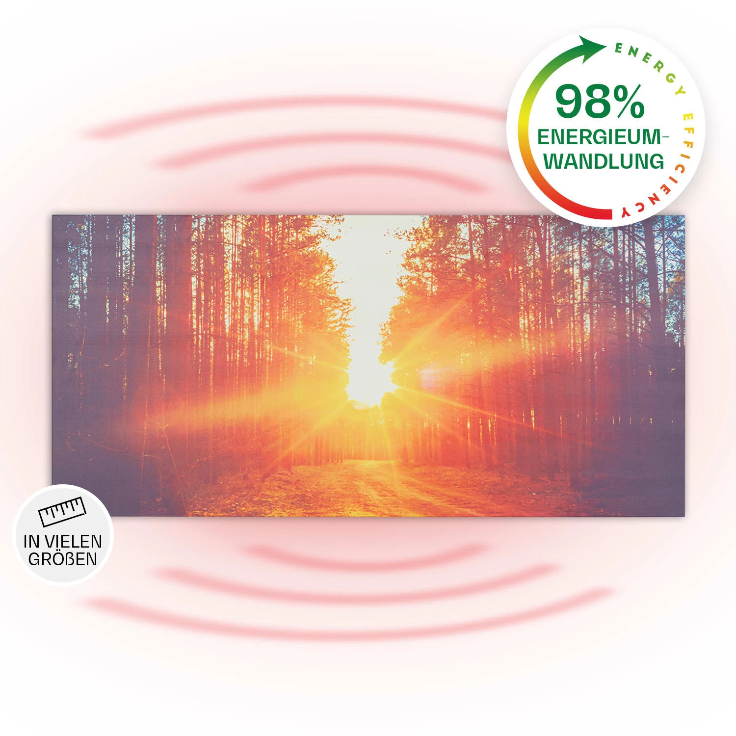 Wonderwall Air Art Infinite 720 Infrarotheizung 120x60 Cm