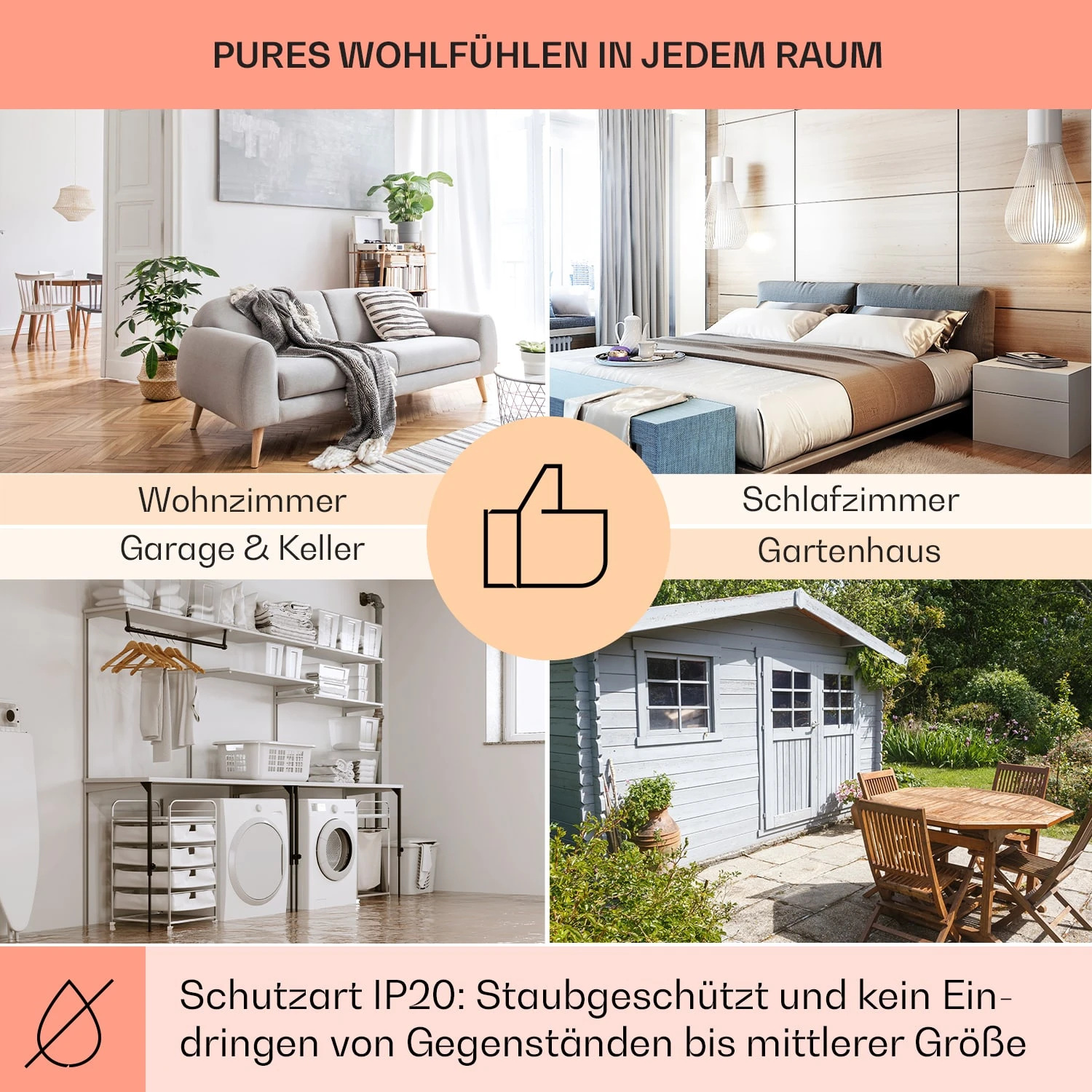 Wonderwall Air Art Infinite 720 Infrarotheizung 120x60 Cm – Bild 5