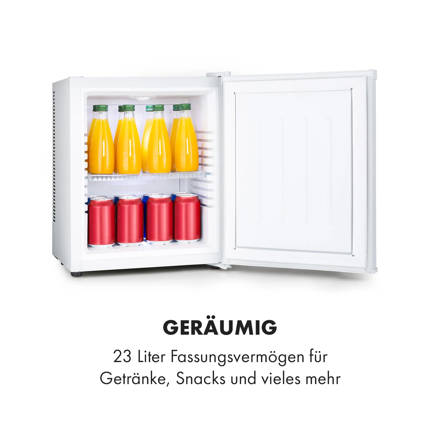 Happy Hour Minibar 5-15°C EEK G Lautlos 23dB LED-Licht – Bild 4