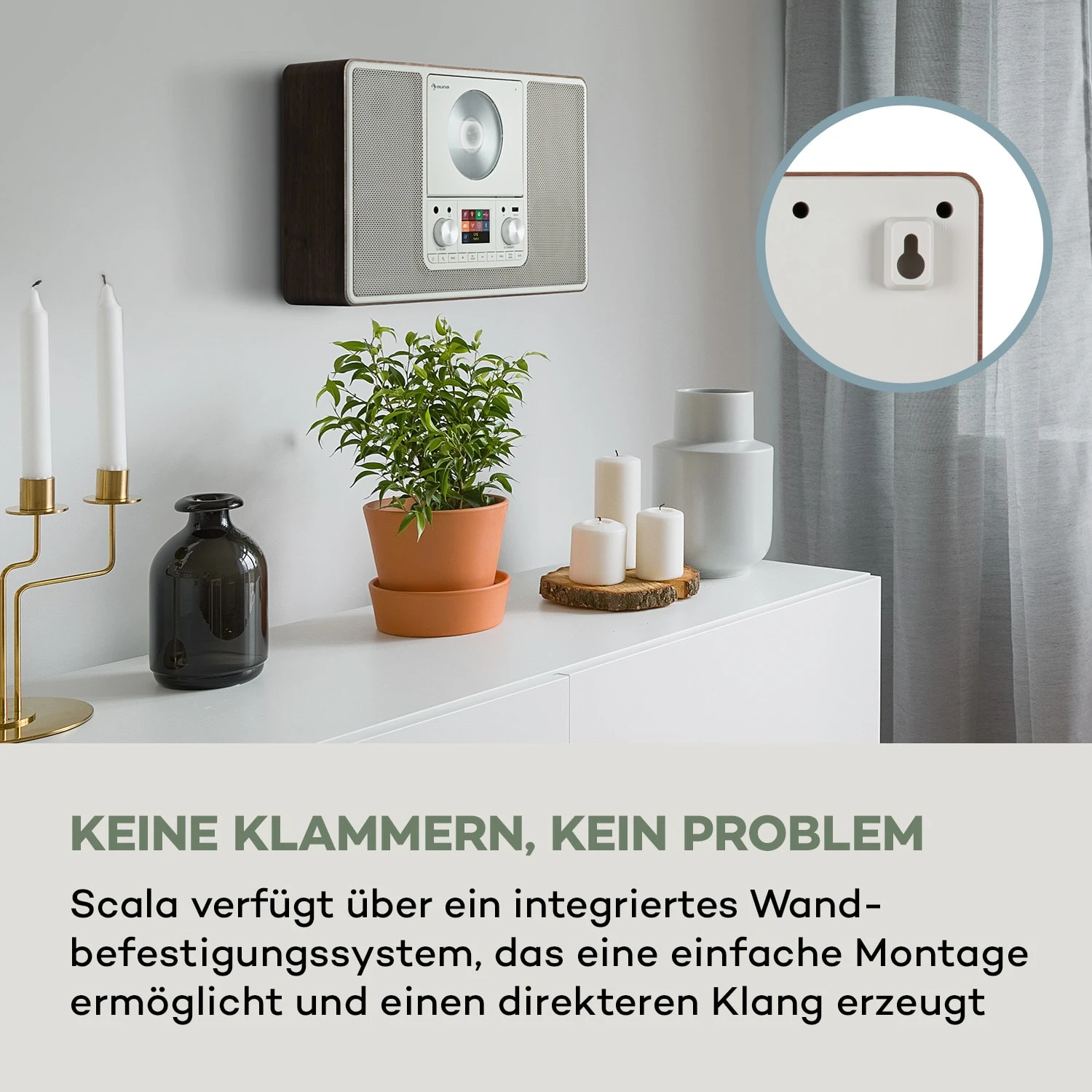 Scala VCD-IR Internetradio WLAN CD BT MP3 DAB+ UKW Radio – Bild 5