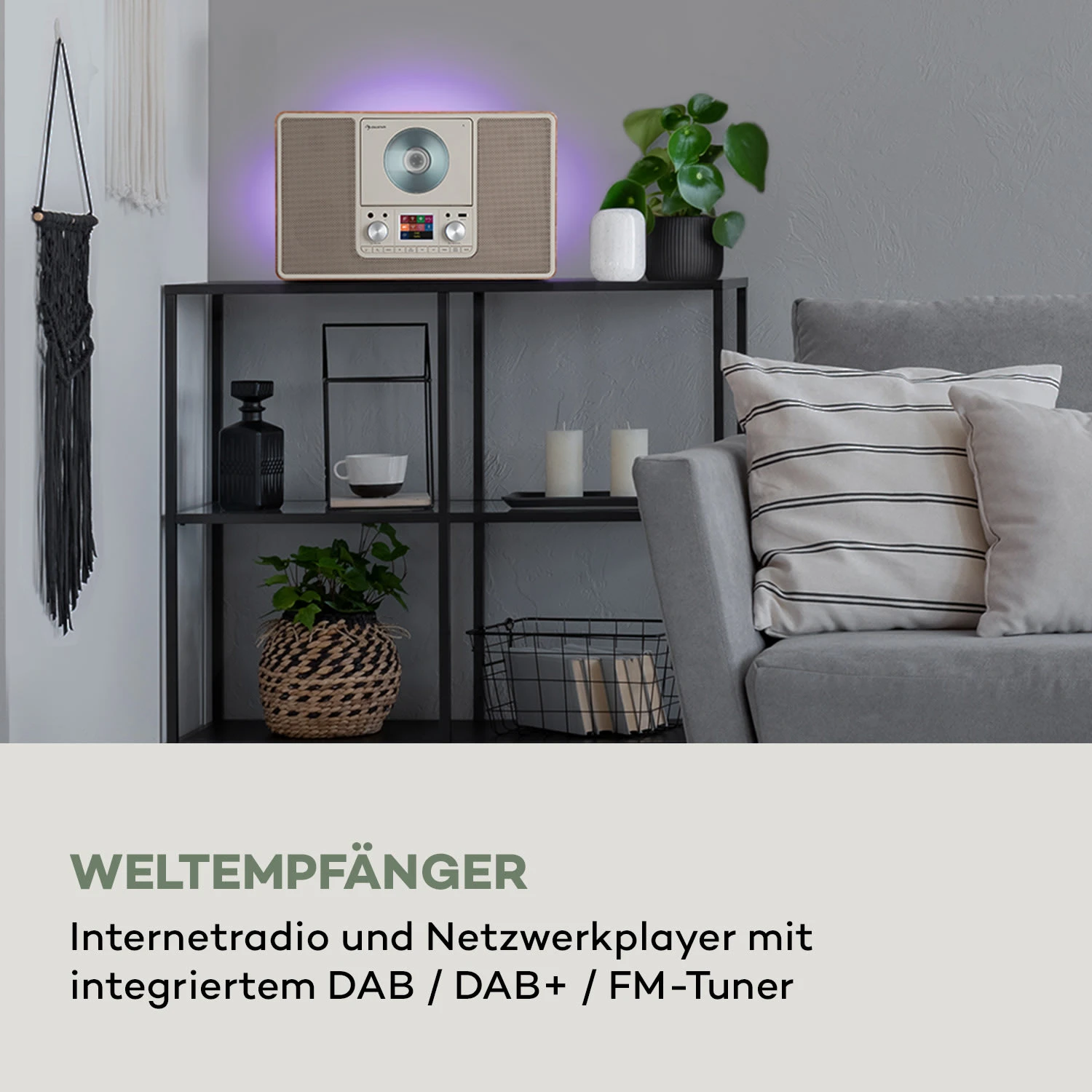 Scala VCD-IR Internetradio WLAN CD BT MP3 DAB+ UKW Radio – Bild 9