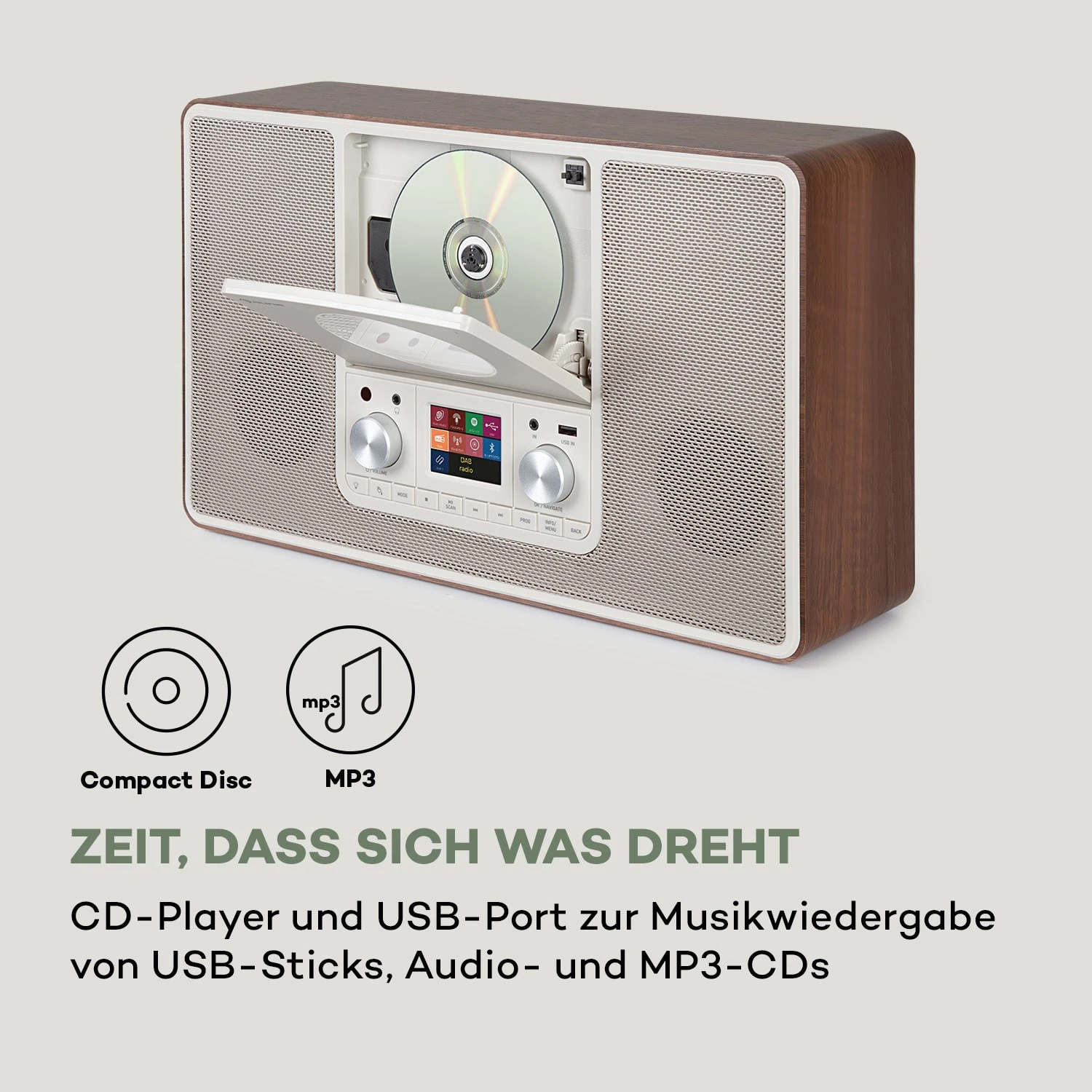 Scala VCD-IR Internetradio WLAN CD BT MP3 DAB+ UKW Radio – Bild 11