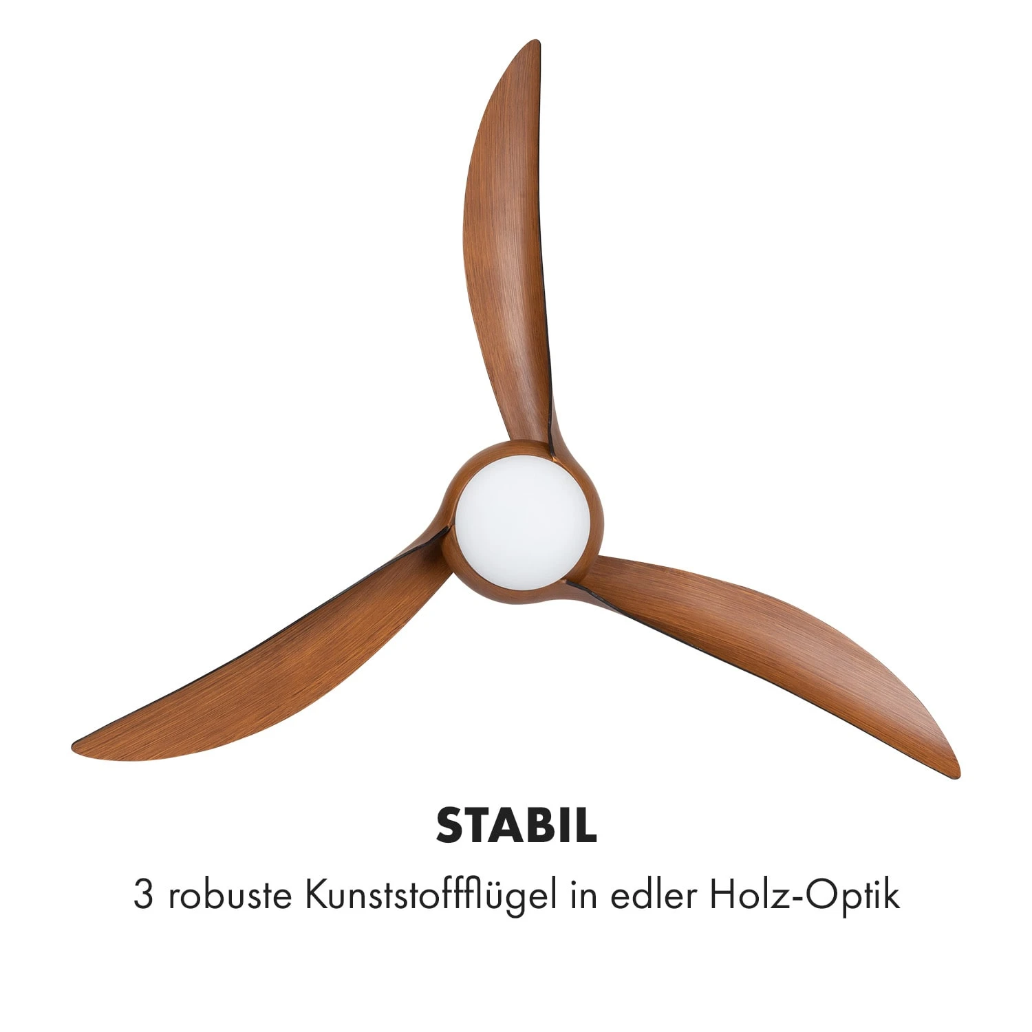 Monteverde Deckenventilator Deckenleuchte 52" 8.376m³/h 3 Flügel – Bild 4