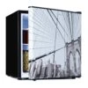 CoolArt 45L Mini-Kühlschrank EEK F Gefrierfach 1,5l Designtür