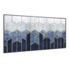 Wonderwall Air Art Smart Infrarotheizung Blaue Linie 120x60cm 700W