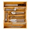 Besteckkasten 5-7 Fächer Max. 40 X 5 X 35,5 Cm Bambus