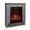 Fort Rock Elektrokamin 1800 W Heizfunktion 10 Bis 30 °C Fernbedienung