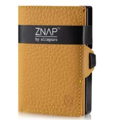 ZNAP Slim Wallet 8 Karten Münzfach 8 X 1,5 X 6 Cm (BxHxT) RFID-Schutz