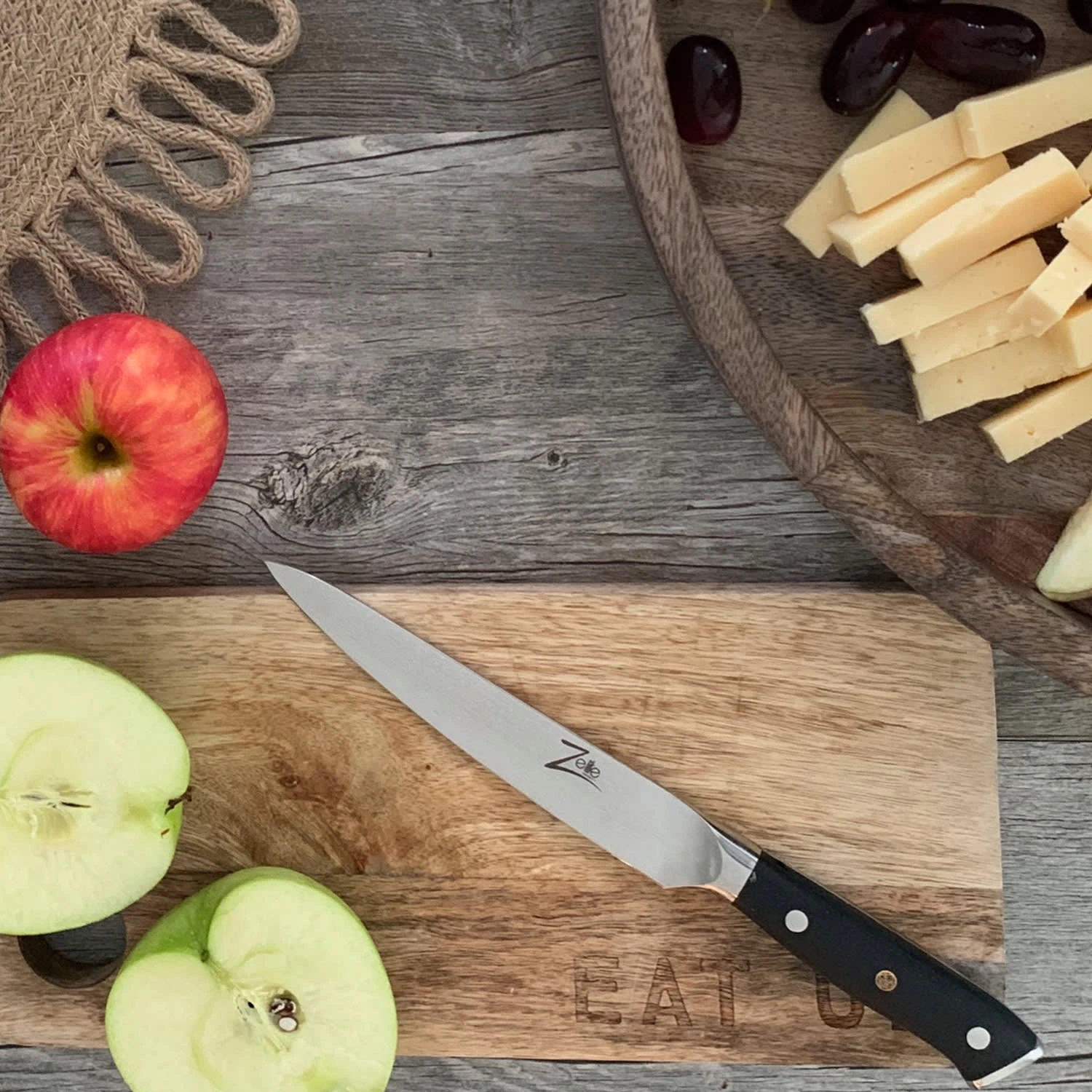 Alpha-Royal Japanese Serie 6" Allzweckmesser Damaszener-Stahl 67-lagig – Bild 5