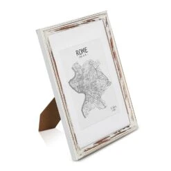 Lancaster Bilderrahmen Rechteckig DIN A4 Fotos Passepartout Holz