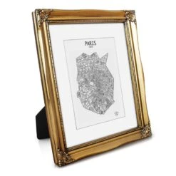 Regent Bilderrahmen Rechteckig 25 X 20 Cm Fotos Passepartout Glas Rokoko