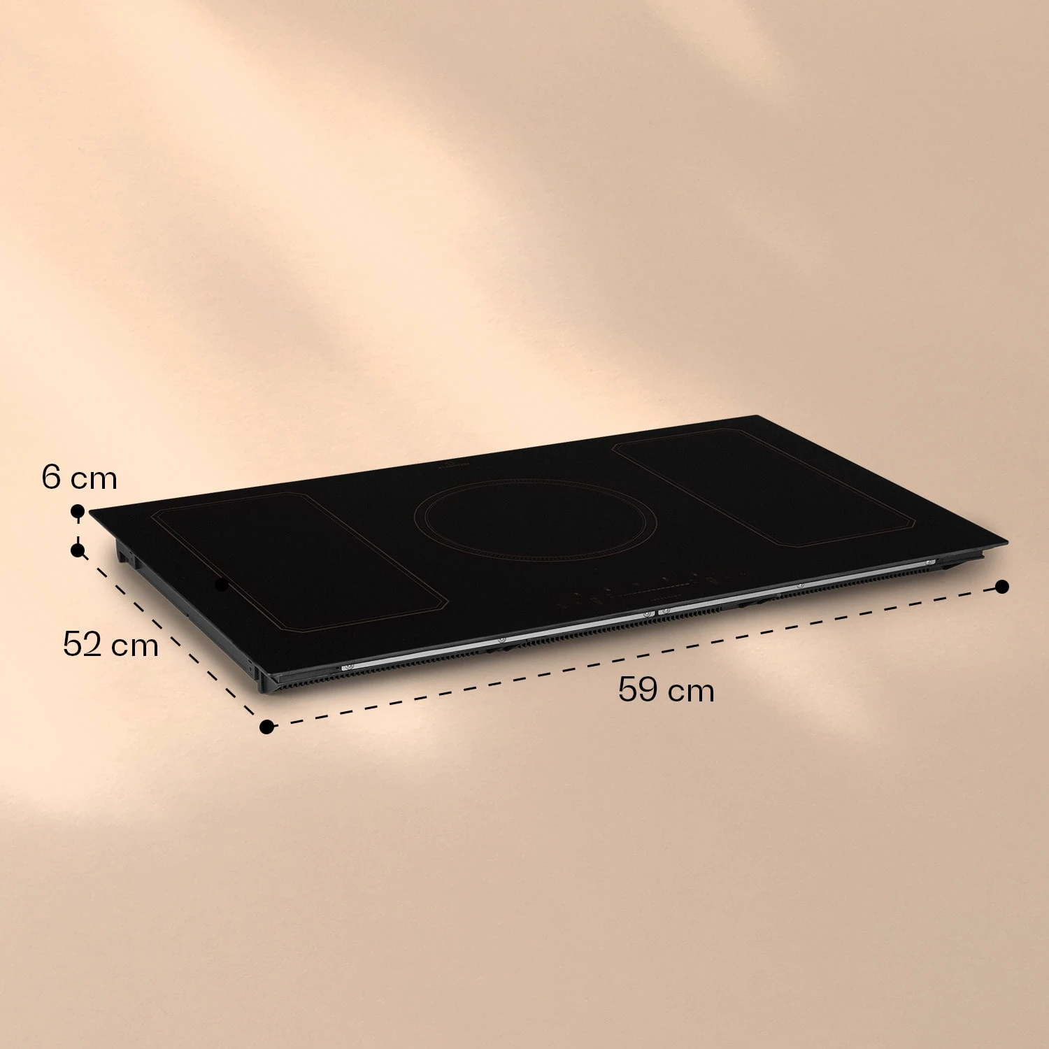 Victoria 5 Flex Induktionskochfeld Einbau 7400W 2 Flexzonen Timer – Bild 9