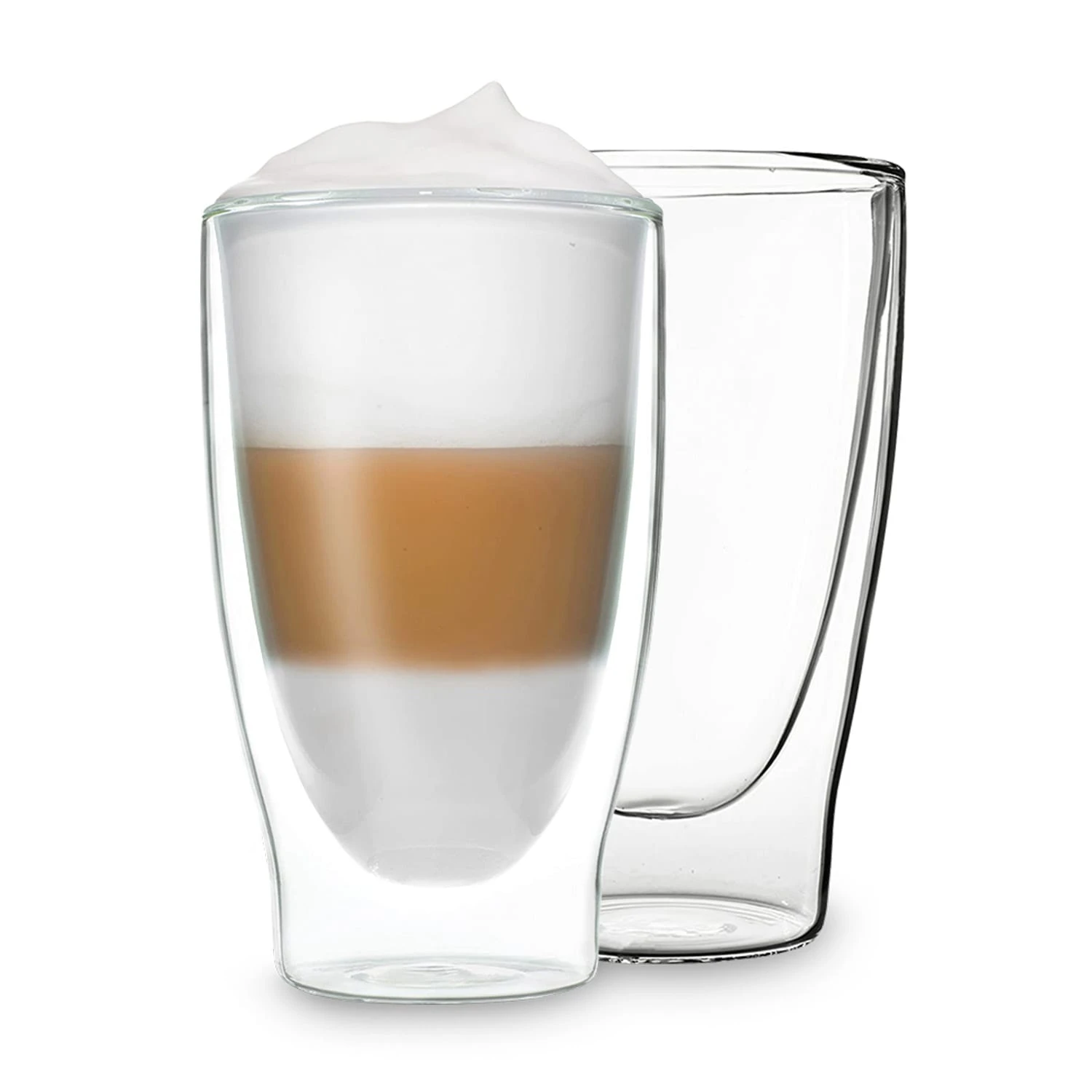 DUOS Doppelwandiges Glas 400 Ml Trinkglas Espresso Borosilikatglas