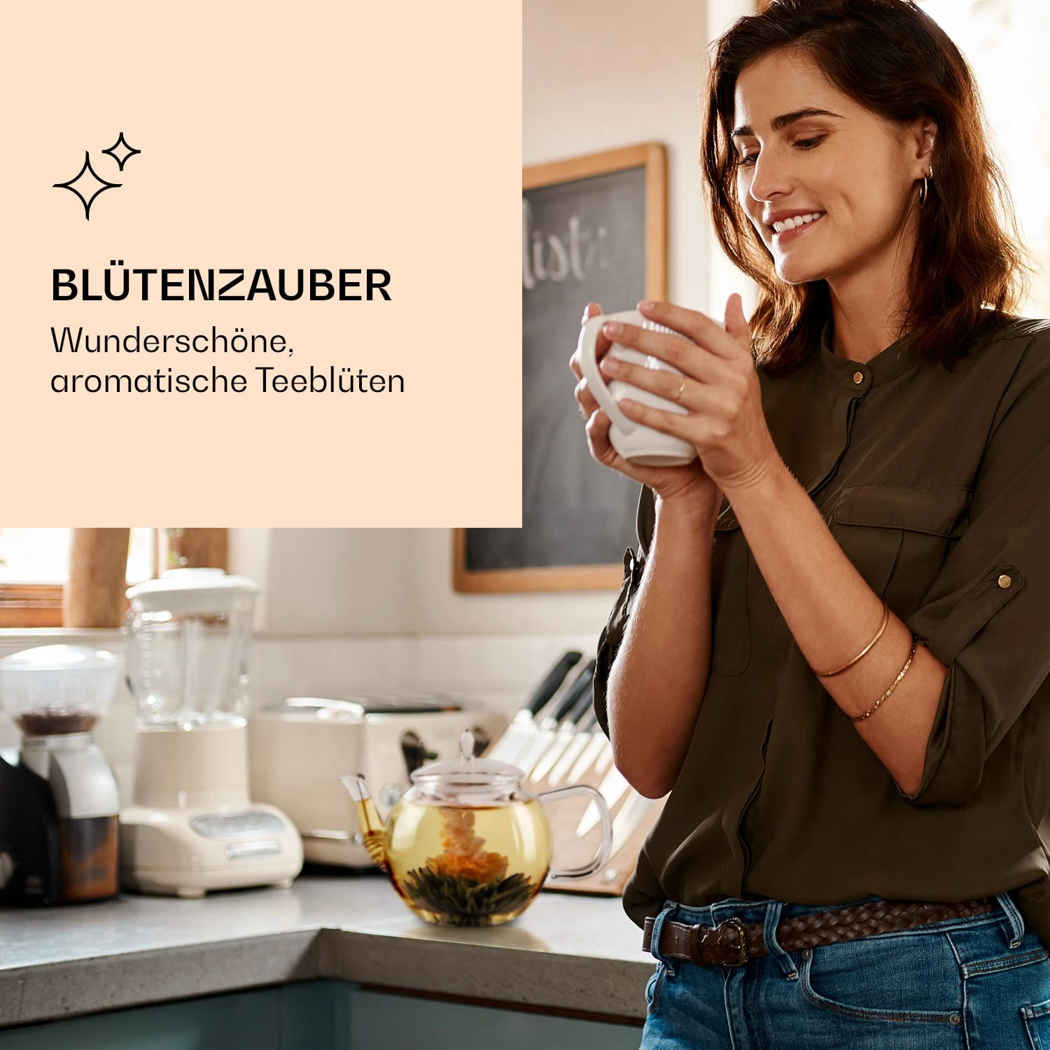 Feelino 6er Teeblume Mix Schwarz – Bild 4