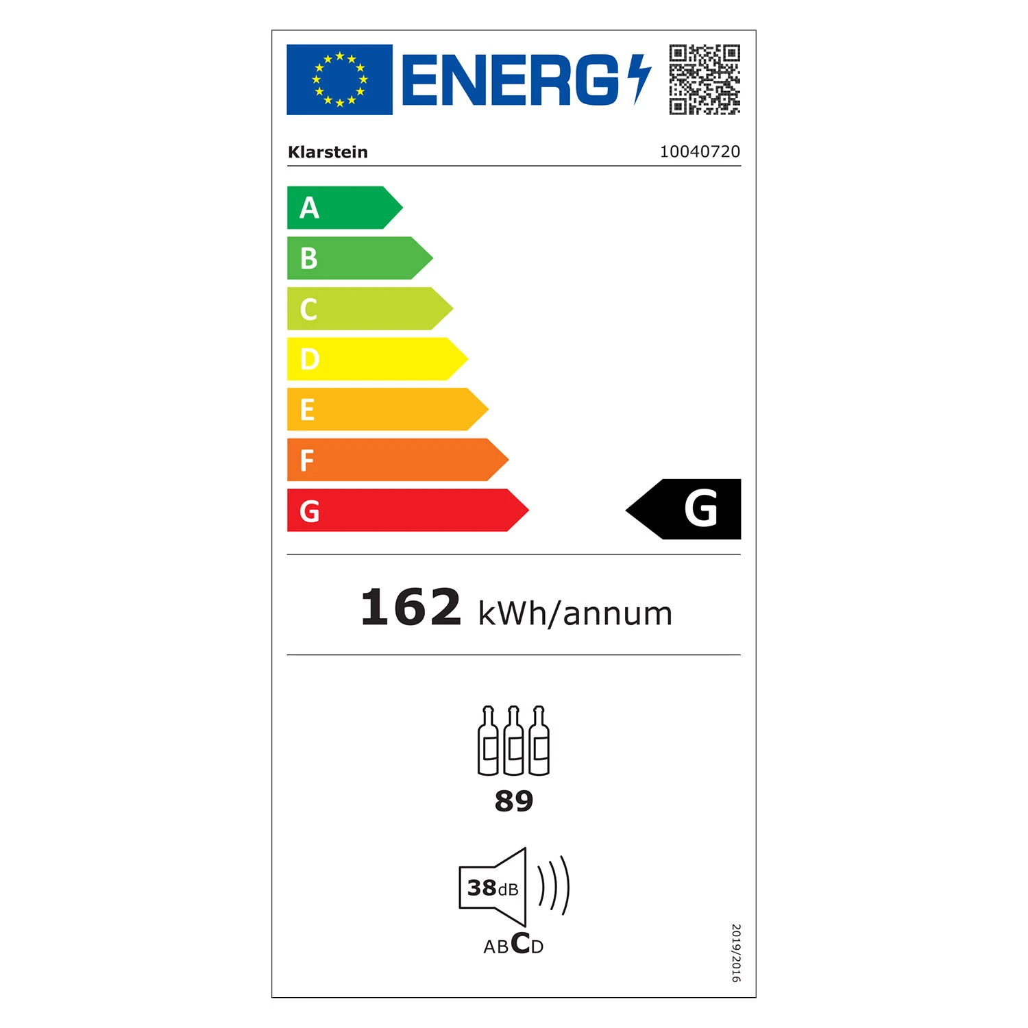 Vinsider 89 Built-In Trio Built-In Weinkühlschrank 5 – 18 °C Touch-Bedienfeld Holzregale – Bild 9