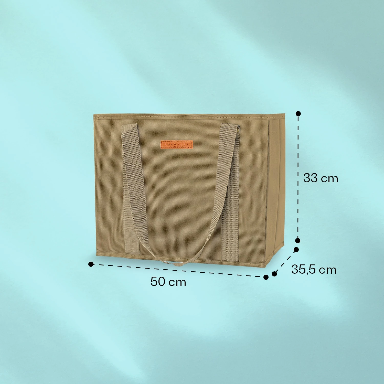 Einkaufstasche 4er Set Wiederverwendbar Waschbar Faltbar Verstärkt – Bild 5