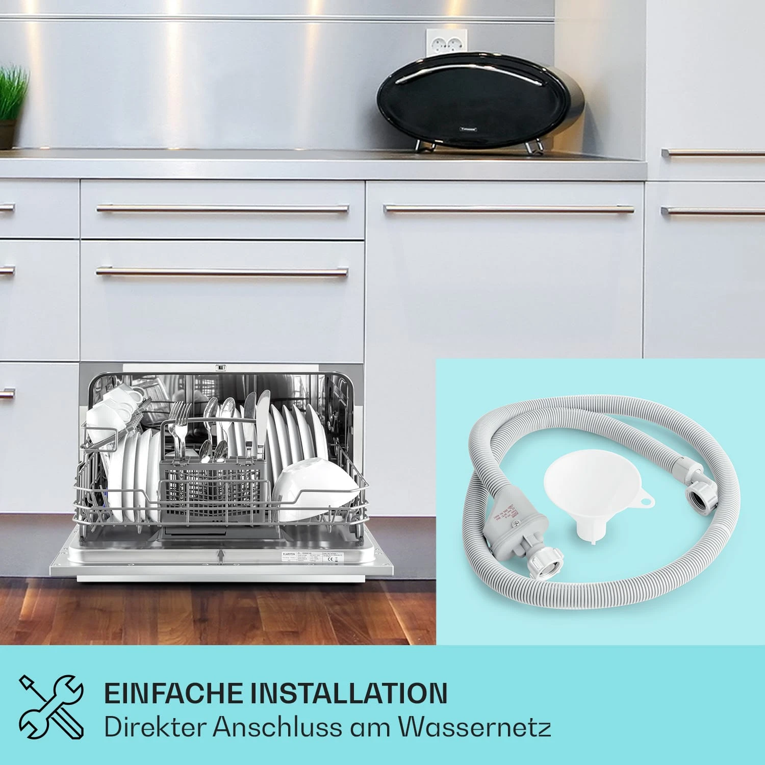 Havasia UV 6 Geschirrspüler UV-Licht Freistehend 1380W – Bild 4