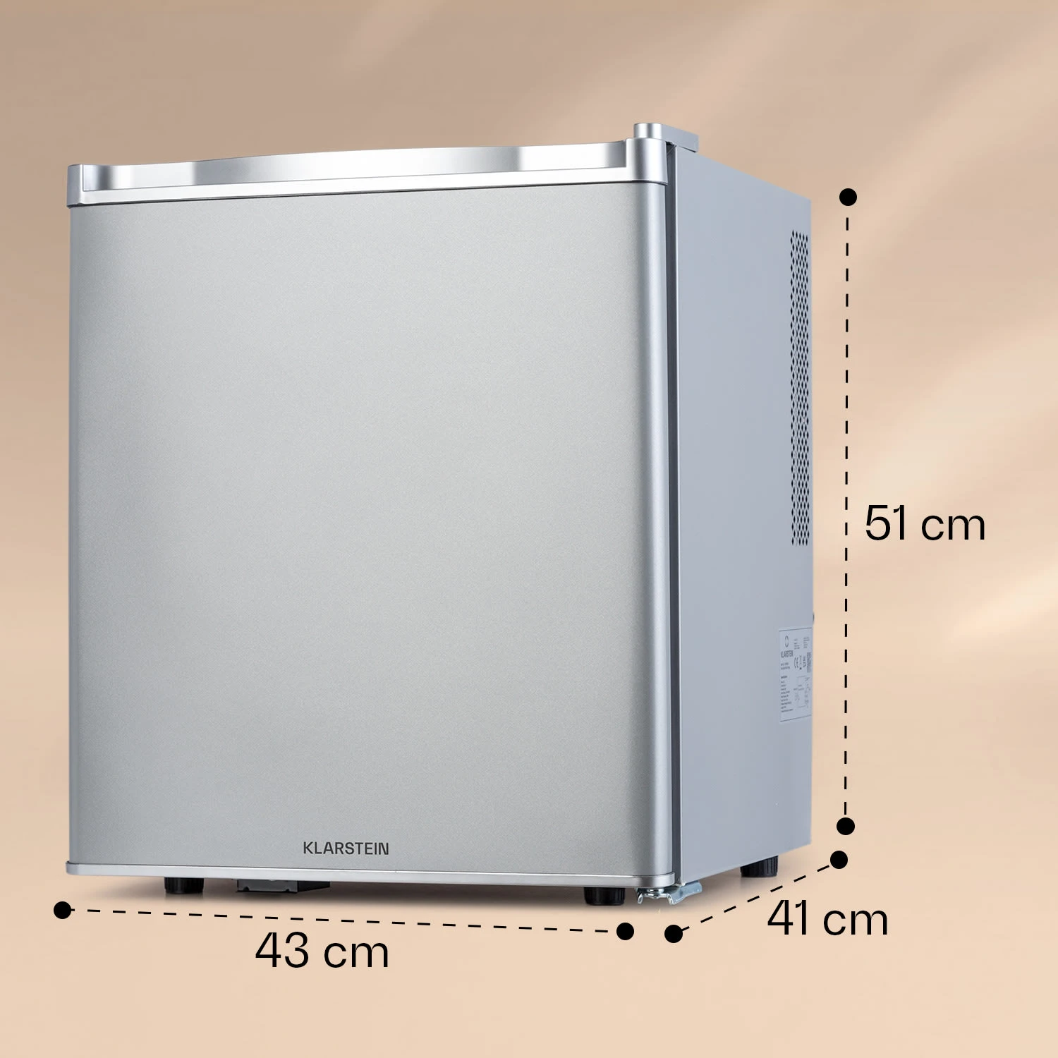 Happy Hour 38 Mini-Kühlschrank Minibar Getränkekühlschrank 38 L 26 DB – Bild 7