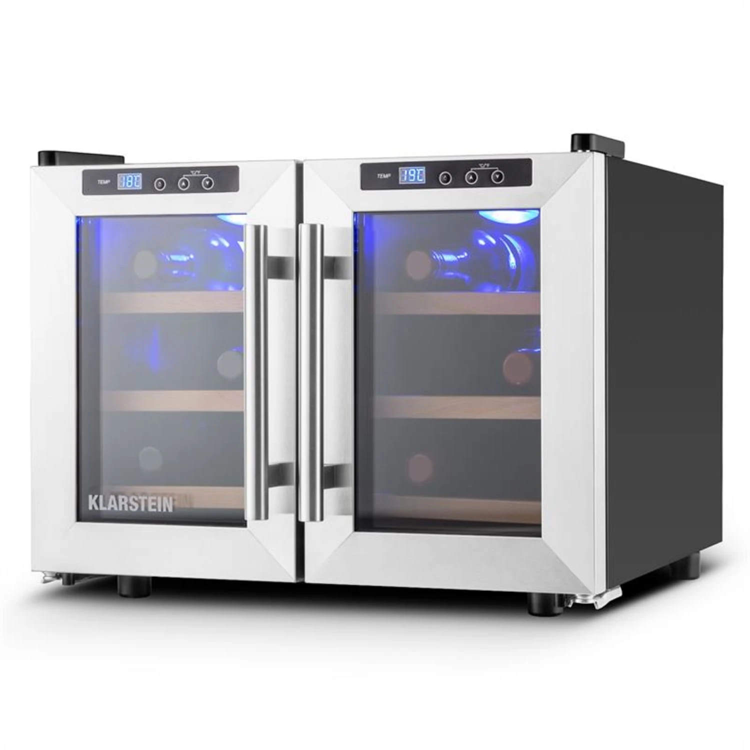 Reserva Saloon Weinset 2-teilig Weinkühlschrank Weinregal – Bild 5