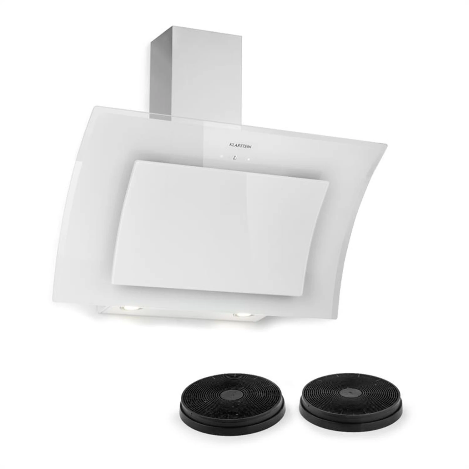 Sabia 90 Dunstabzugshaube | 90cm | 600 M³/h | Energieeffizienzklasse A | Inklusive 2 X Aktivkohlefilter