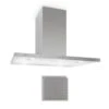 Bonita Dunstabzugshaube Umluftset 90cm 500 M³/h Aktivkohlefilter