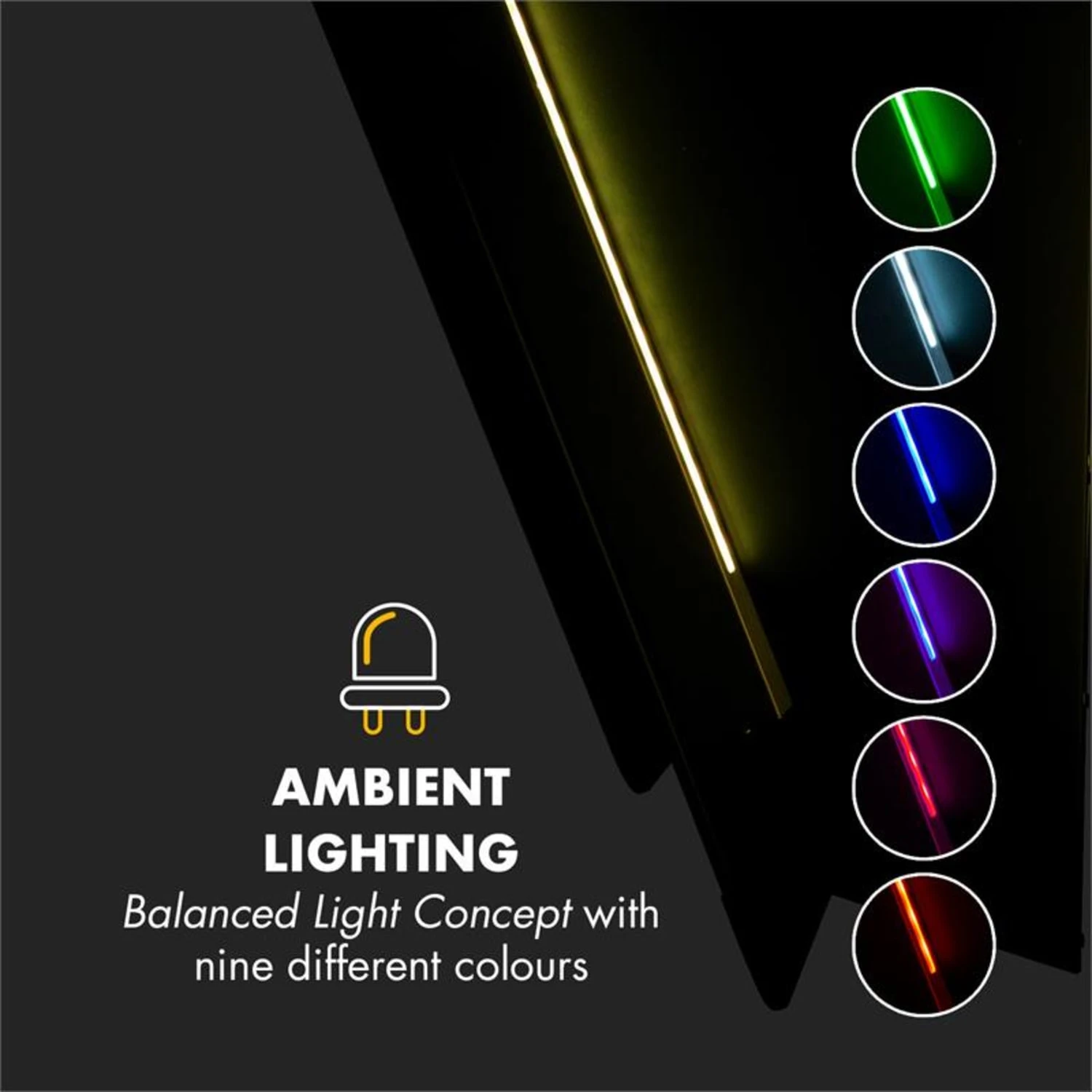 Gusteau Aurora Einbau-Set Backofen + Wandabzugshaube Schwarz Edelstahl – Bild 8